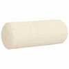 vidaXL Almofadas de Apoio 2 pcs Creme Ø 15 x 40 cm