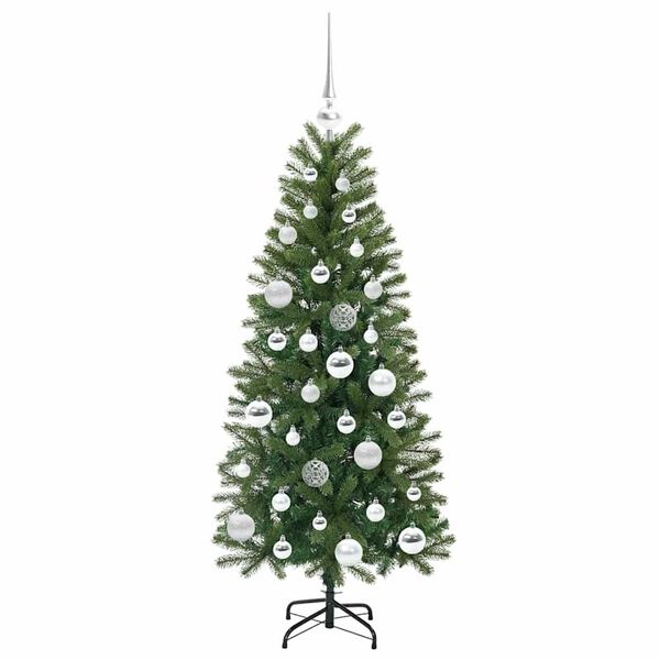 vidaXL &Aacute;rvore de Natal Artificial com 150 LEDs Verde 120 cm PE e PVC