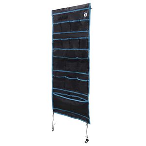 vidaXL Saco de Armazenamento Preto e Azul 125 x 48 cm oxford