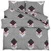 vidaXL Conjunto de capa de edred&atilde;o 260x220 cm algod&atilde;o multicor