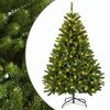 vidaXL &Aacute;rvore de Natal Articulada Artificial 120 cm 150 LED