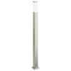 vidaXL Lumin&aacute;ria de poste 110 cm em a&ccedil;o inoxid&aacute;vel IP44