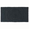 vidaXL Tapetes de &aacute;rea Cinzento-Escuro 60 x 110 cm Juta