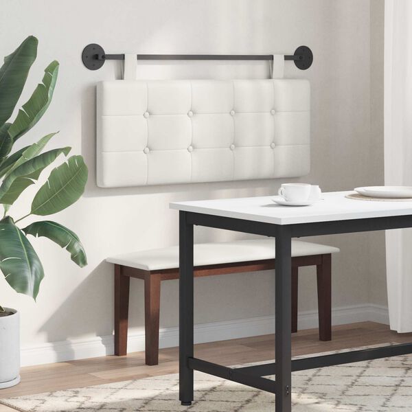 vidaXL Cabeceira Suspensa Montado na parede Couro Sint&eacute;tico