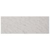 vidaXL Soleira de Janela Textura de M&aacute;rmore 120 x 50 x 4,5 cm PVC