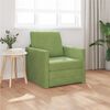 vidaXL Sof&aacute;-Cama 60cm Verde Claro Veludo