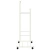 vidaXL Suporte para Roupas Liso Branco 80 x 53 x 156 cm