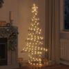 vidaXL &Aacute;rvore de Natal com 240 LEDs Branco quente 180 cm Vime