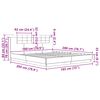 vidaXL Estrutura de Cama com Cabeceira Madeira Antiga 180 x 200 cm