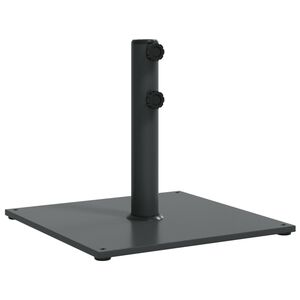 vidaXL Base de guarda-sol para postes de &Oslash;32/38/48 mm 17 kg quadrado