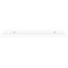 vidaXL Prateleiras de parede 4 pcs 40x9x3 cm branco