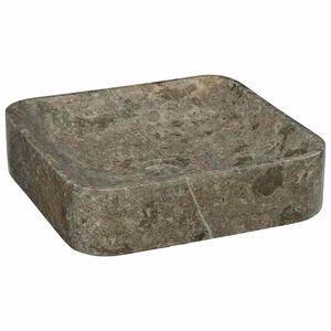 vidaXL Lavat&oacute;rio 40x40x10 cm m&aacute;rmore cinzento