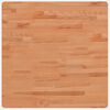 vidaXL Tampo de mesa quadrado 70x70x2,5 cm madeira de faia maci&ccedil;a