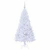 vidaXL &Aacute;rvore de Natal Artificial com 150 LEDs Branco 150 cm PVC e A&ccedil;o