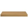 vidaXL Prateleira de Parede 2 pcs Castanho 50 x 23 x 4 cm