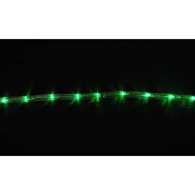 Tira de luz LED, em verde, impermeável, 9m 216 LEDs