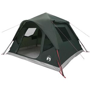 vidaXL Barraca Instant&acirc;nea Verde Ex&eacute;rcito 305 x 275 x 190 cm
