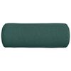 vidaXL Almofadas de Apoio 2 pcs Verde Escuro &Oslash; 25 x 70 cm tecido