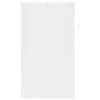 vidaXL Cortina Veneziana Manual Ajust&aacute;vel Branco 213 x 110 cm PVC