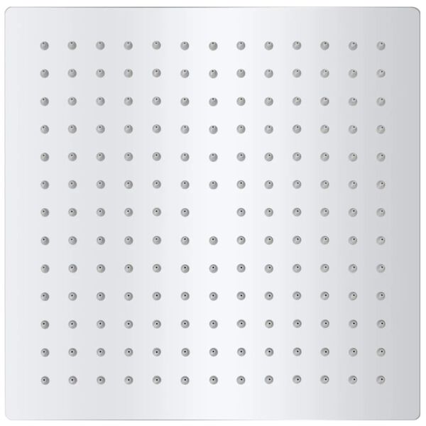 vidaXL Cabeça de chuveiro 2 pcs aço inoxidável 25x25 cm