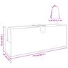 vidaXL Bolsa de Armazenamento Ao Ar Livre 175 x 55 x 75 cm