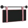 vidaXL Cabeceira Suspensa Montado na parede Rosa 90 x 55 x 5 cm Veludo