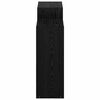 vidaXL Buffet Carvalho Preto 90 x 30 x 90 cm