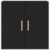 vidaXL Arm&aacute;rio parede 60x30x60 cm derivados de madeira preto