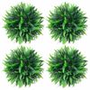 vidaXL Bolas de buxos artificiais 4 pcs 15 cm