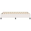vidaXL Estrado de cama plataforma Creme 120 x 190 cm tecido