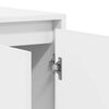 vidaXL Buffet Branco 120 x 41 x 75 cm Madeira processada