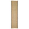 vidaXL Tapete de sisal para poste arranhador 80x350 cm