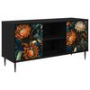 vidaXL Gabinete para TV LOCHEM 102 x 33 x 51 cm Carvalho Preto