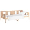 vidaXL Sof&aacute;-cama madeira de pinho maci&ccedil;a 90x190 cm