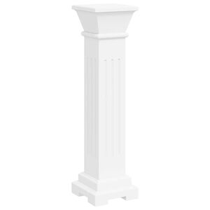 vidaXL Coluna cl&aacute;ssica quadrada / suporte para plantas MDF