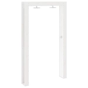 vidaXL Chuveiro Externo 226 cm Branco