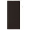 vidaXL Cortina Veneziana Marrom Escuro 120 x 250 cm 35 mm