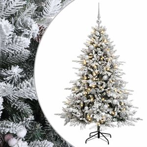 vidaXL &Aacute;rvore de Natal artificial com bolas 120 cm 150 LED