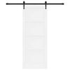 vidaXL Porta Deslizante ORKDAL Branco 78 x 202 cm