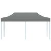 vidaXL Tenda para festas pop-up dobrável 3x6 m antracite