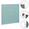 vidaXL Painel acesso moldura de alum&iacute;nio e gesso cartonado 500x500 mm