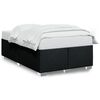 vidaXL Estrutura de cama sem colch&atilde;o 120x200 cm tecido preto