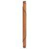 vidaXL Tapete redondo 100 cm bambu castanho