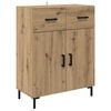vidaXL Buffet Carvalho Artesanal 69,5 x 34 x 90 cm