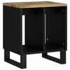 vidaXL Mesa apoio 40x31x46 cm madeira mangueira maci&ccedil;a/deriv. madeira