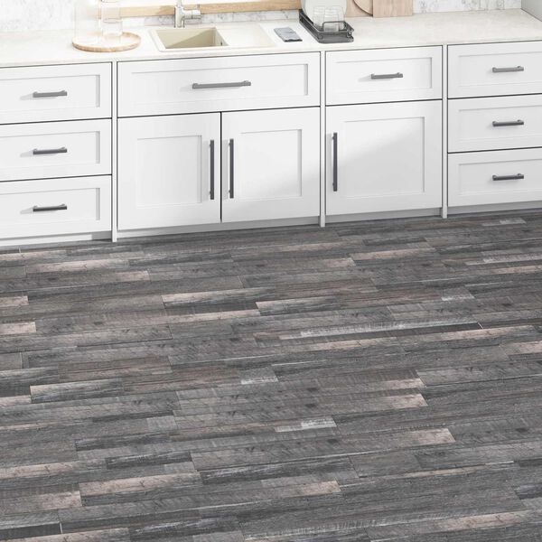 vidaXL Pranchas de Piso 36 pcs Castanho 5,02 m&sup2; PVC