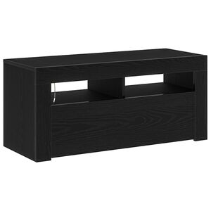 vidaXL Gabinete para TV Carvalho Preto 90 x 35 x 40 cm