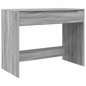 vidaXL Mesa Sonoma cinza 100 x 50 x 78 cm Madeira engenheirada
