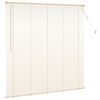vidaXL Cortina Veneziana Marrom Claro com Padr&atilde;o 150 x 130 cm PVC