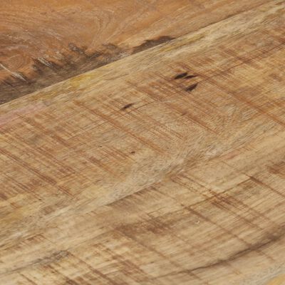 vidaXL Banco 110 cm madeira de mangueira áspera